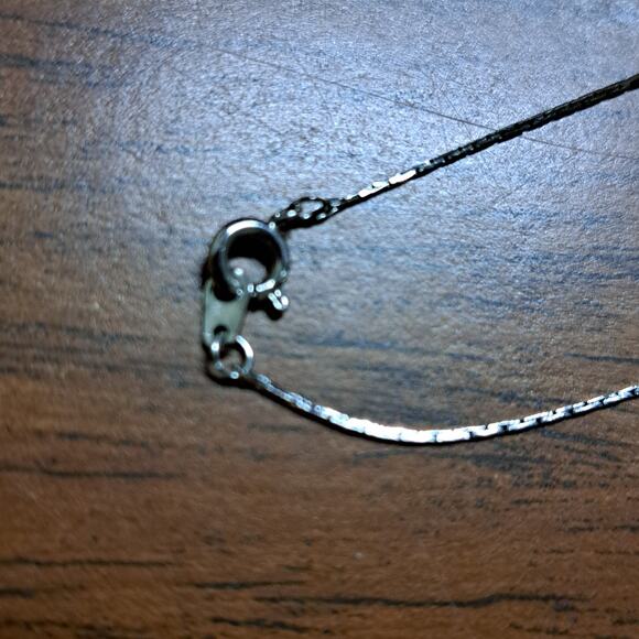 Pink Conch Shell Rhodium Over Silver Fancy Rose Pendant with Chain.
Pendant - Picture 5 of 7